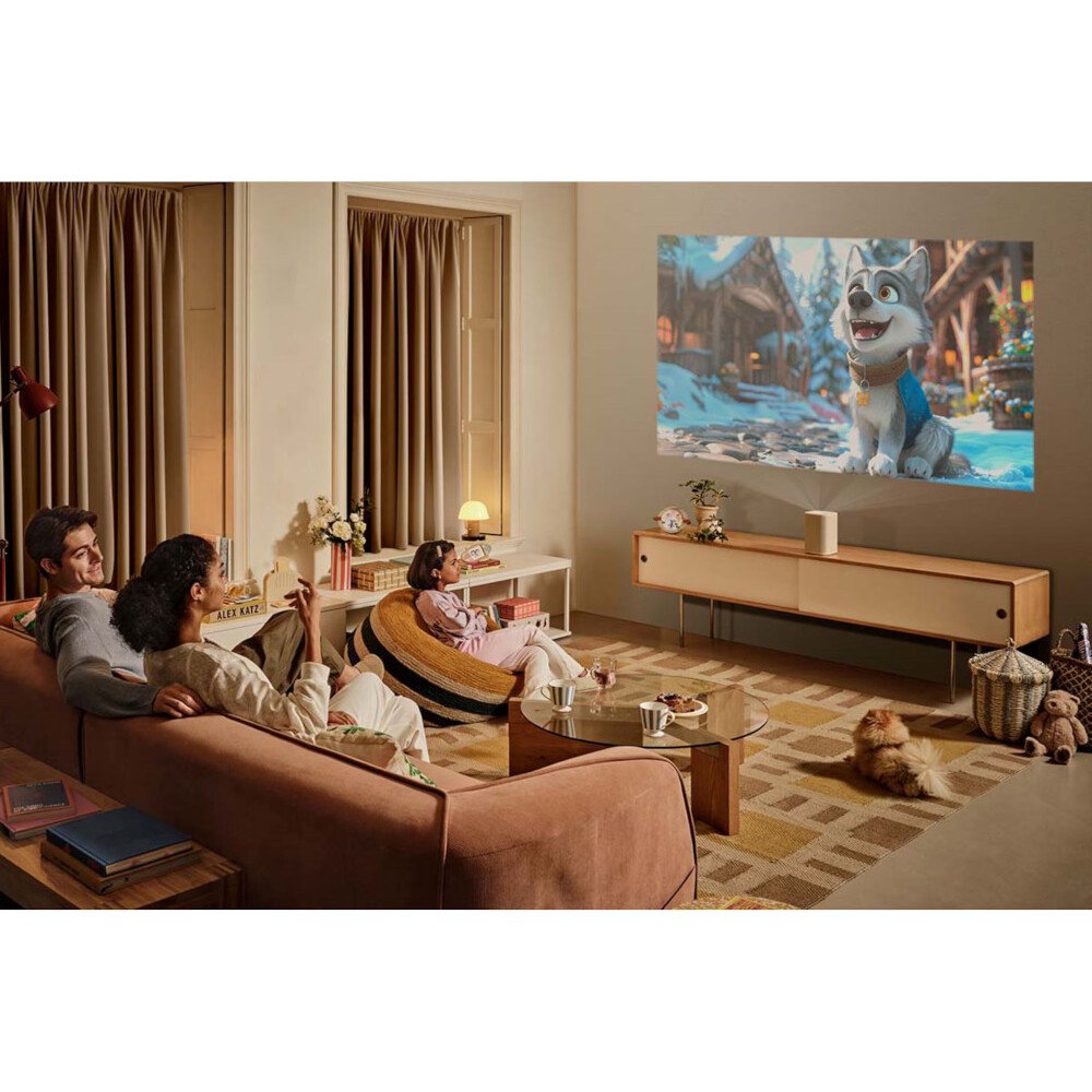 Samsung SP-LPF5DSAXXXU The Premiere 5 Full HD Touch Interaction Projector, White