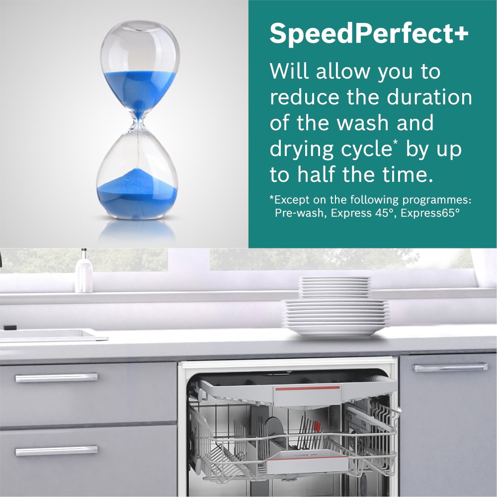 Bosch SPV2HKX42G Series 2 Fully Integrated Slimline Dishwasher, 10 Place Settings, E Rated