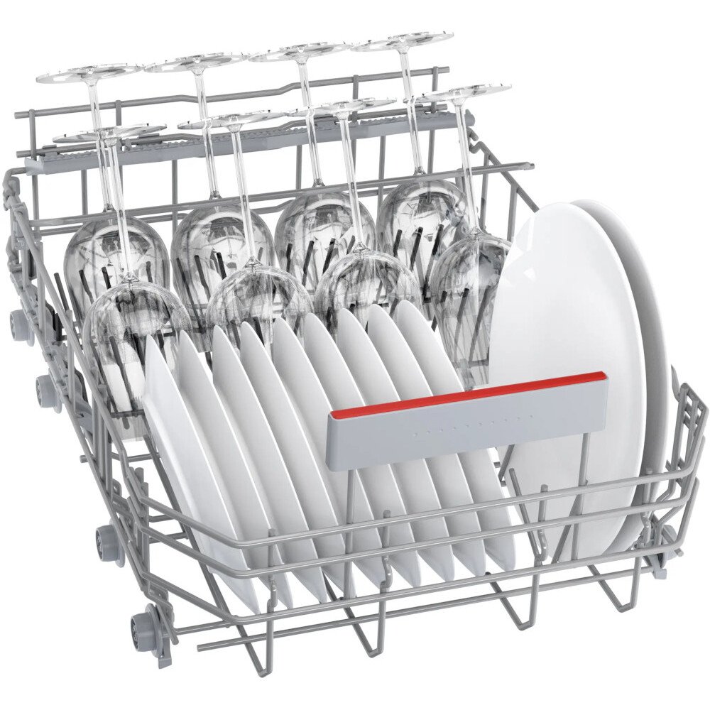 Bosch SPV4EMX17G Series 4 Fully Integrated Slimline Dishwasher, 10 Place Settings, B Rated
