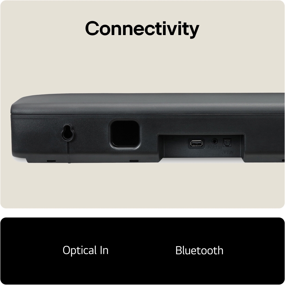 LG SQM1.AGBRLLK Sound Bar, Black