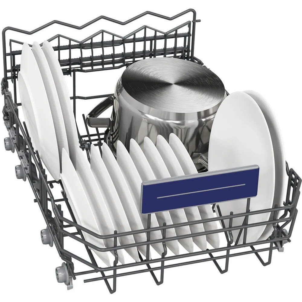 Siemens SR93EX25MG iQ300 Fully Integrated Slimline Dishwasher, 10 Place Settings, B Rated