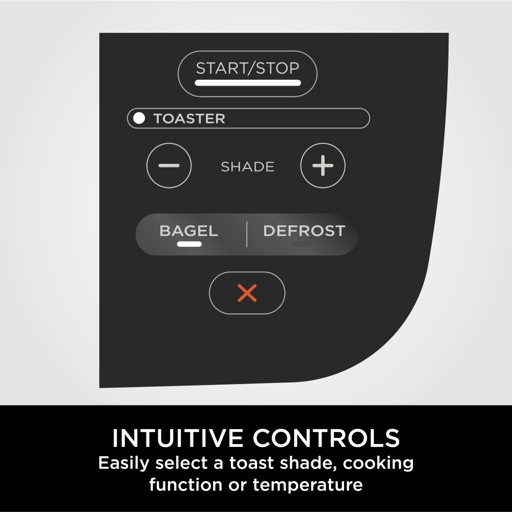Ninja ST200UK Foodi 3-in-1 Toaster, Grill & Panini Press, 2 Slice, Black