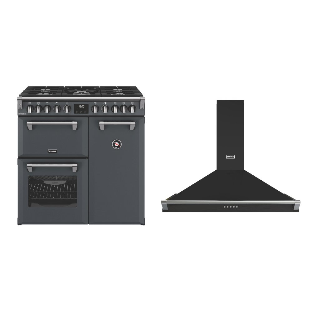 Stoves Richmond Dual Fuel Range Cooker & Hood Pack