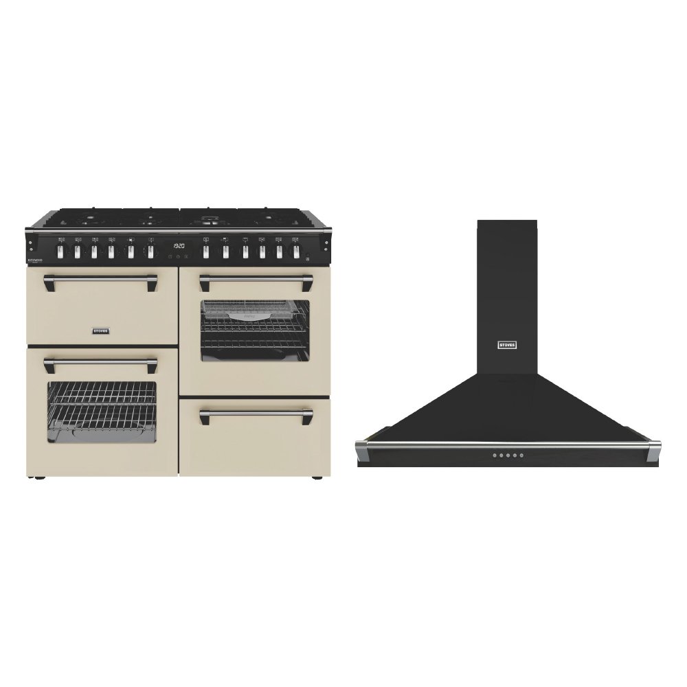Stoves Richmond Deluxe Dual Fuel Range Cooker & Hood Pack