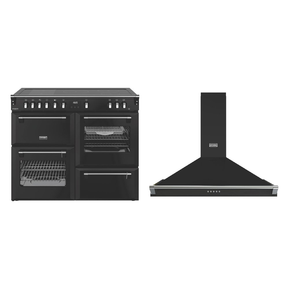 Stoves Richmond Deluxe Induction Range Cooker & Hood Pack