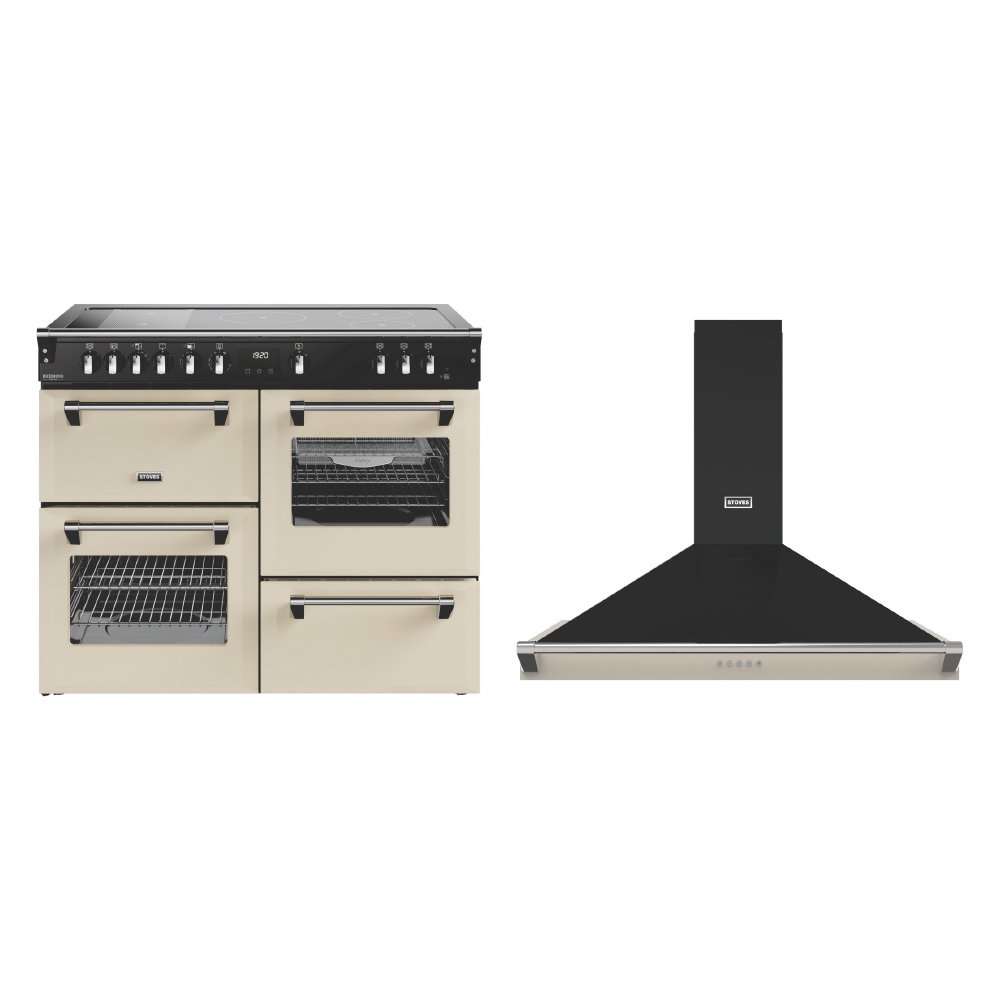 Stoves Richmond Deluxe Induction Range Cooker & Hood Pack