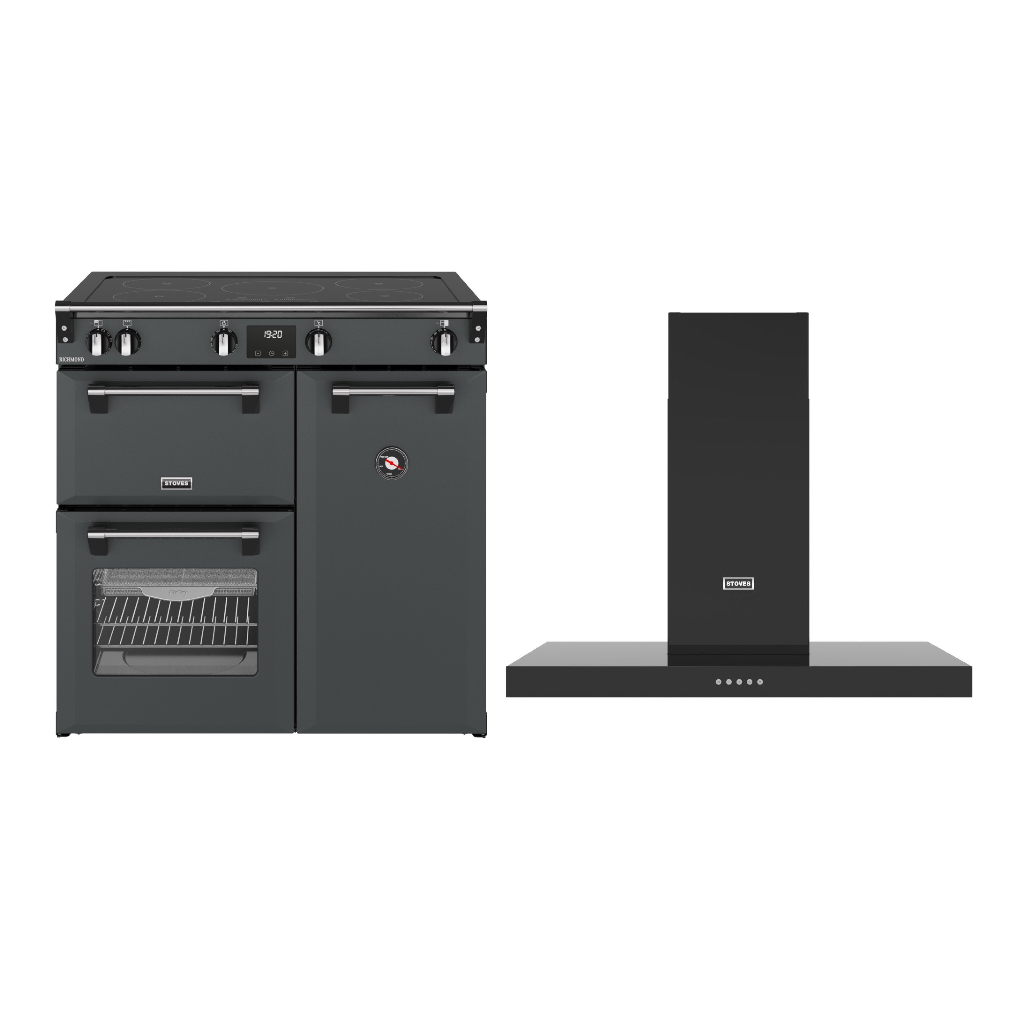 Stoves Richmond Induction Range Cooker & Hood Pack