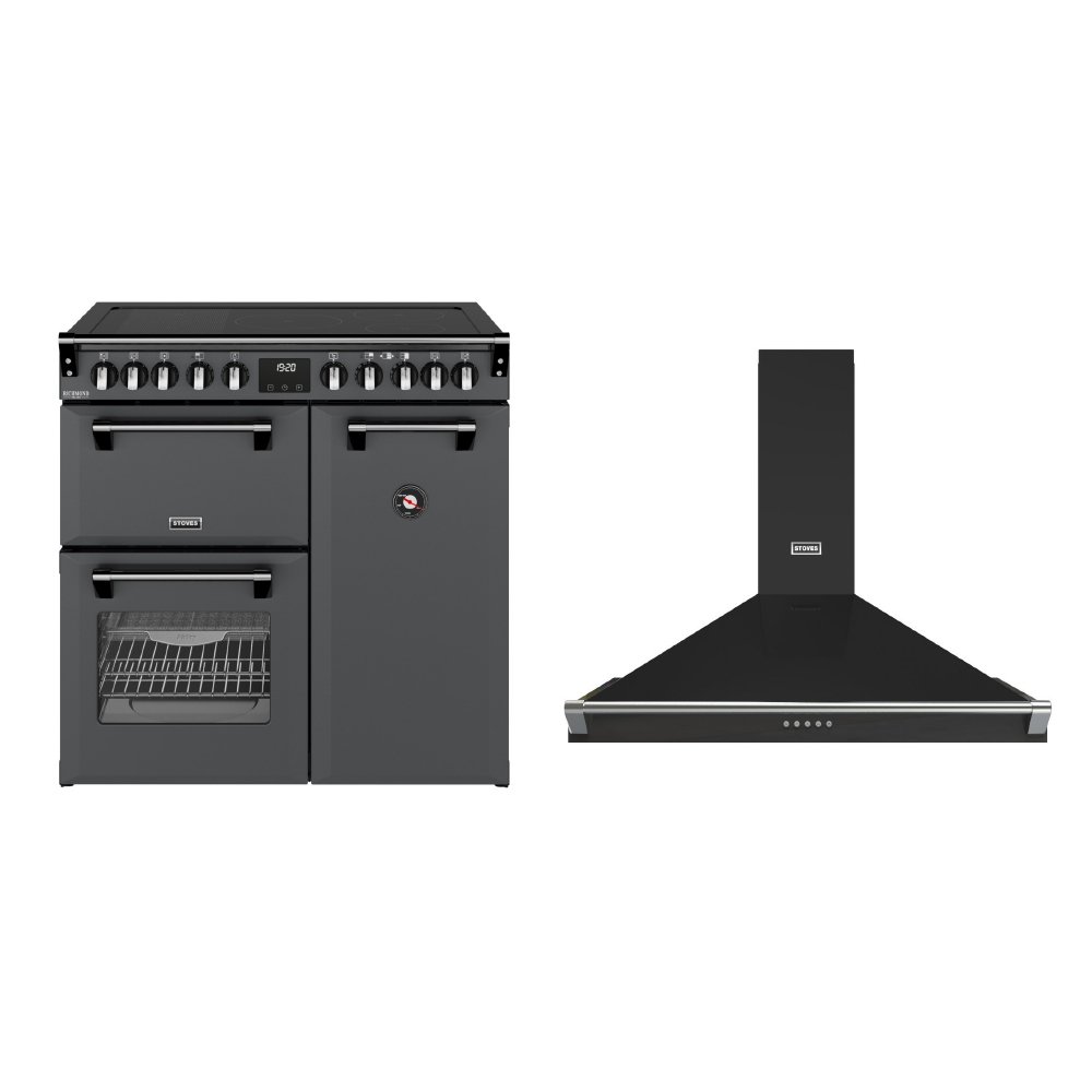 Stoves Richmond Induction Range Cooker & Hood Pack