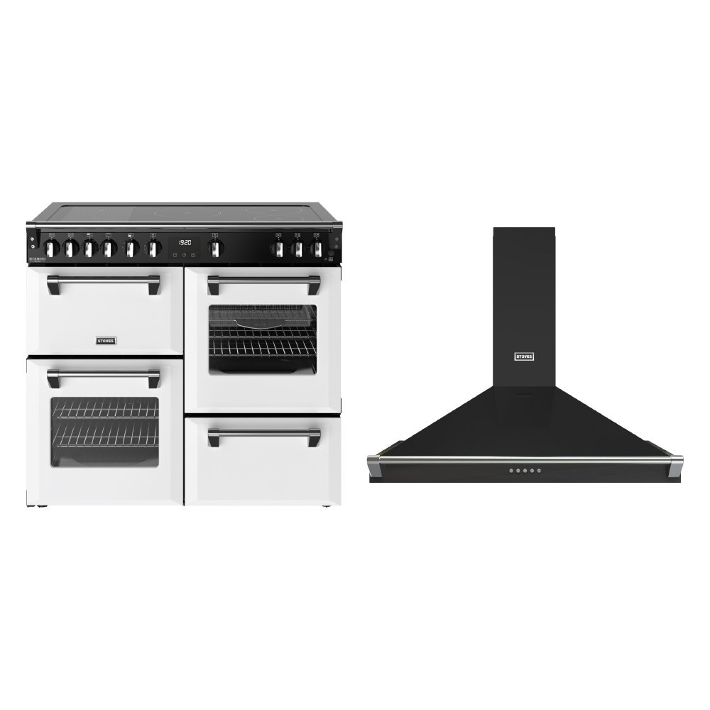 Stoves Richmond Induction Range Cooker & Hood Pack