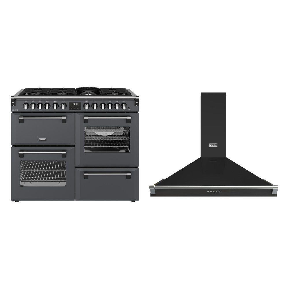 Stoves Richmond Dual Fuel Range Cooker & Hood Pack