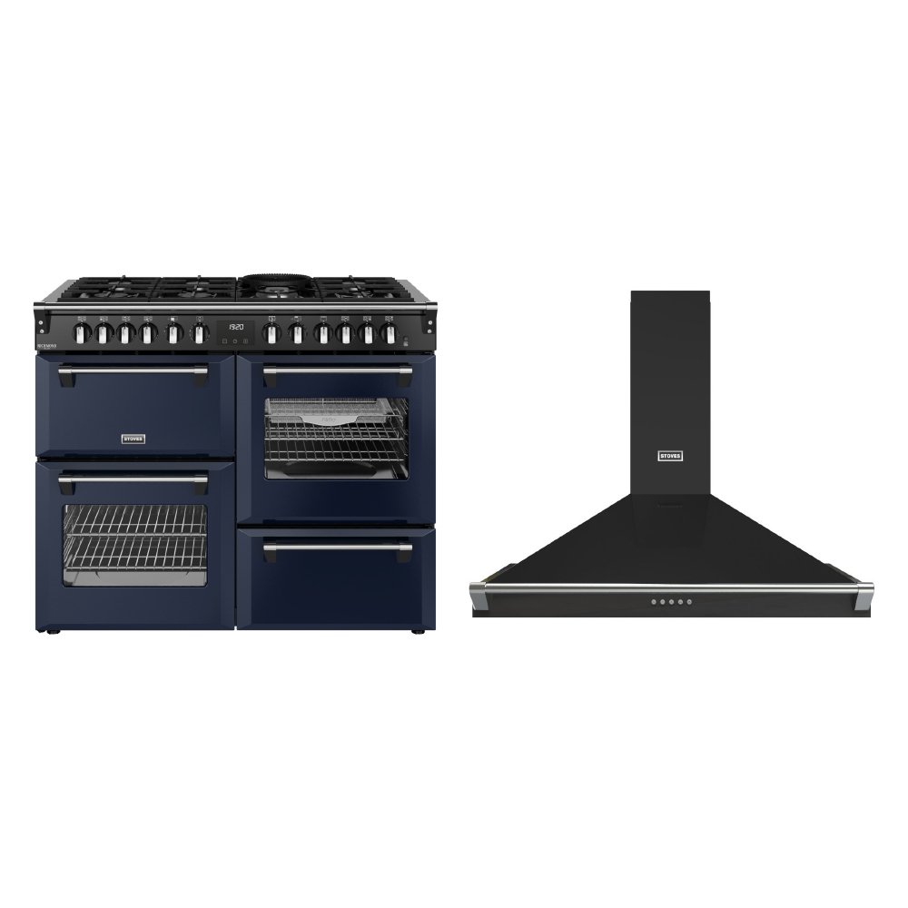 Stoves Richmond Dual Fuel Range Cooker & Hood Pack