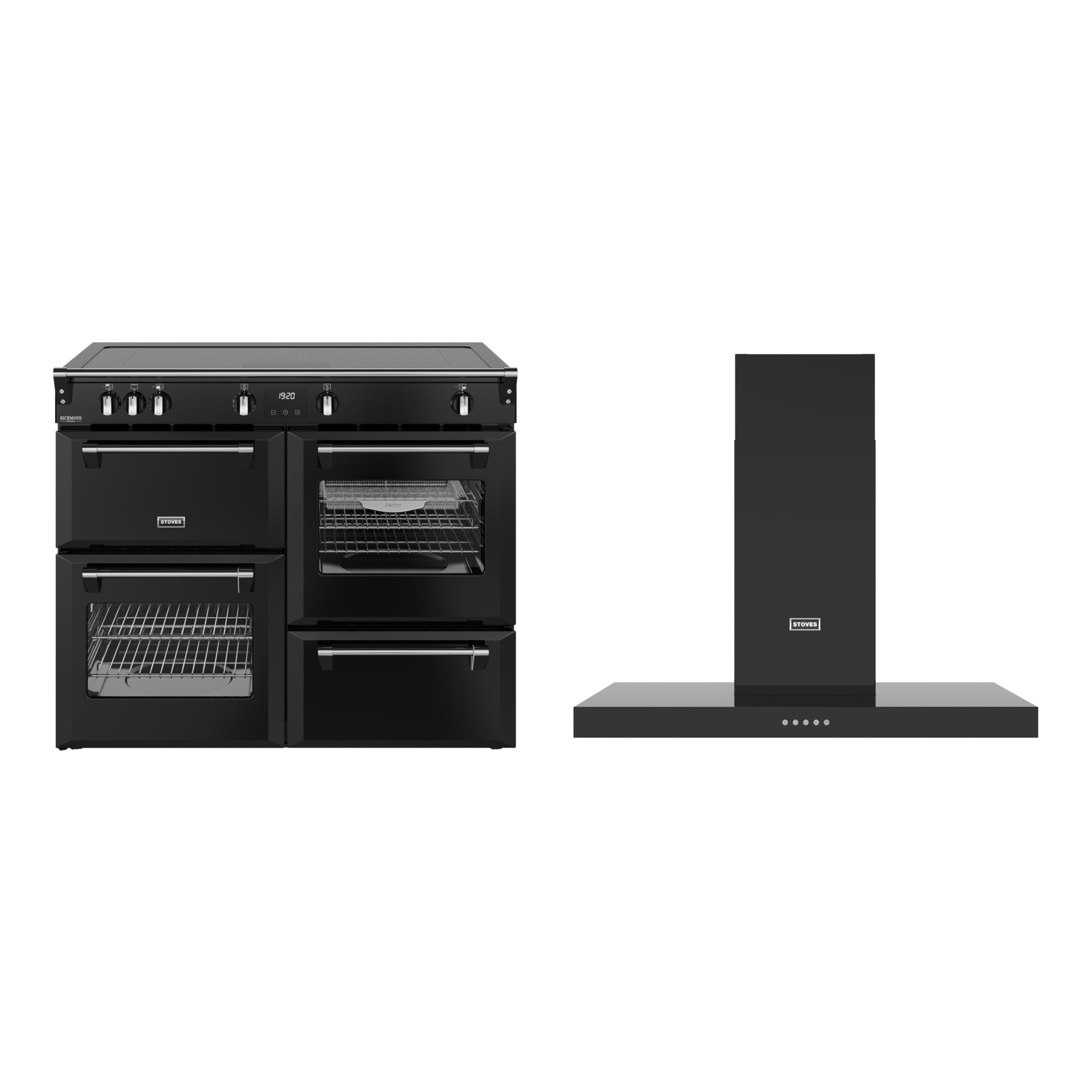Stoves Richmond Induction Range Cooker & Hood Pack