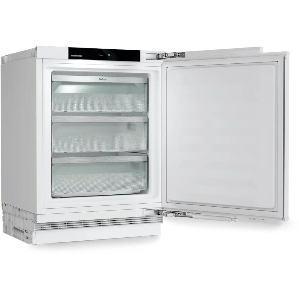 Liebherr SUFNd365i No Frost Built-Under Freezer, Fixed Hinge, D Rated
