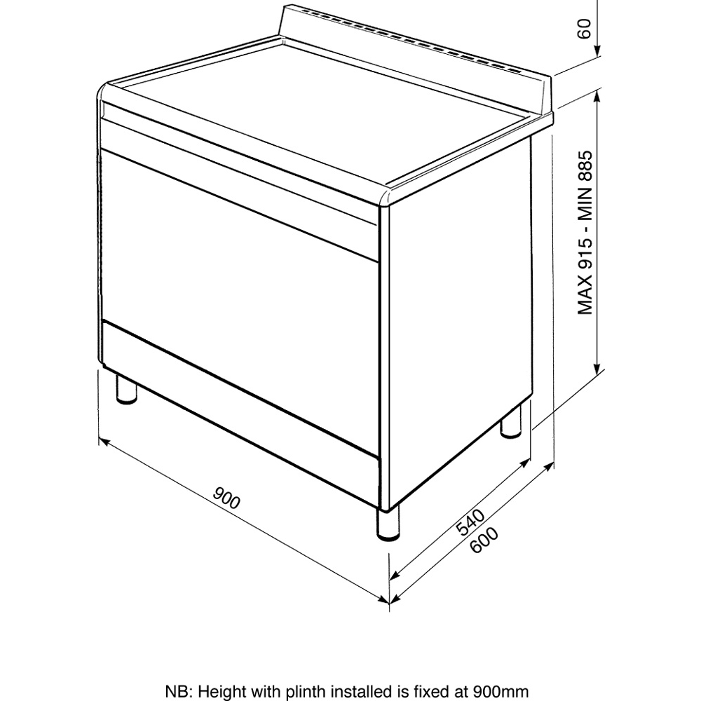 Buy Smeg SUK91MBL9 Concert 90cm Dual Fuel Range Cooker (SUK91MBL9