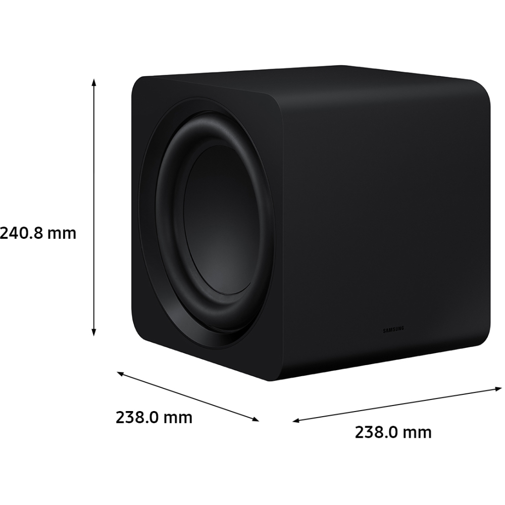 Samsung SWA-W510/XU Wireless Subwoofer for Soundbar, Black
