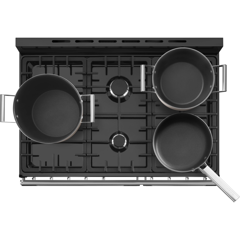 Smeg SY931 Symphony 90cm Dual Fuel Range Cooker, Stainless Steel, A