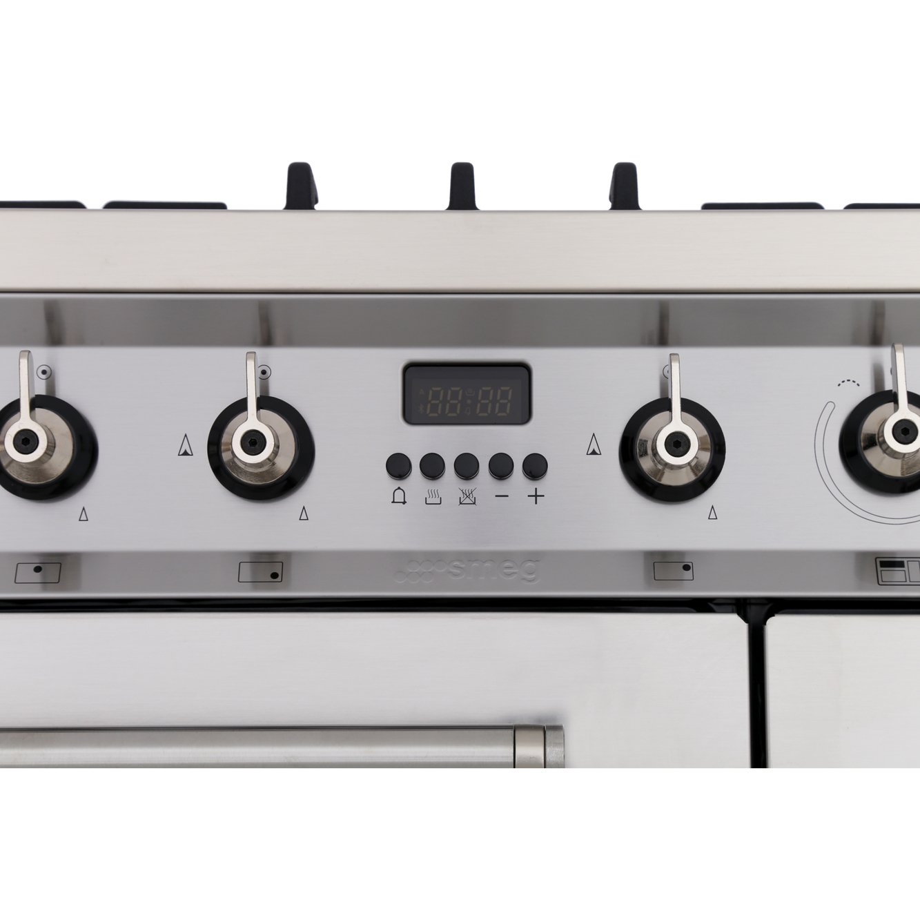 Buy Smeg Symphony SY93 90cm Dual Fuel Range Cooker Stainless Steel