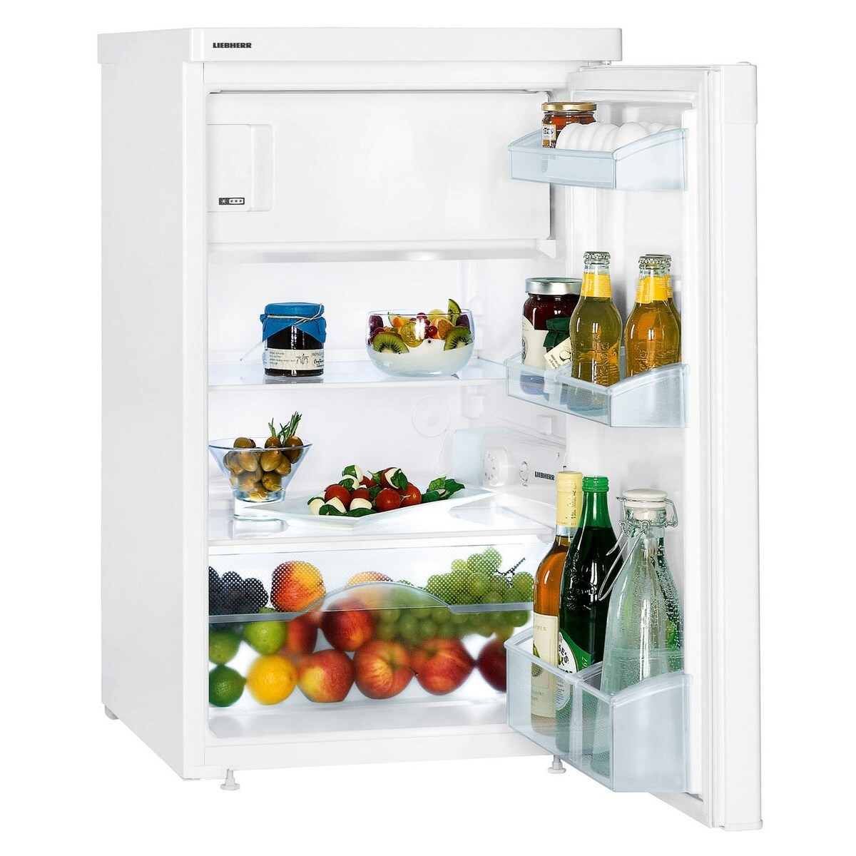 Liebherr T1404 Tall Fridge with Ice Box, White, F Rated Marks Electrical