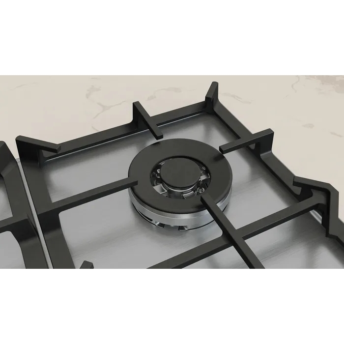 Neff T26CIH8N0 N70 4 Burner Gas Hob, Stainless Steel