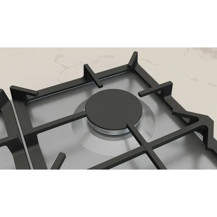 Neff T26CIP8N0 N70 4 Burner Gas Hob, Stainless Steel