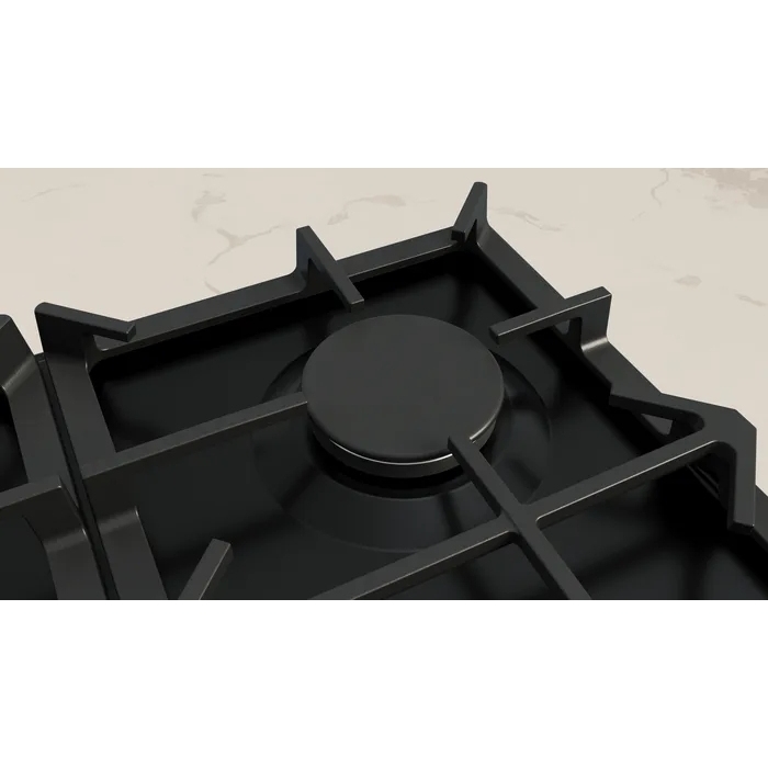Neff T26CIP8S0 N70 4 Burner Gas Hob, Black