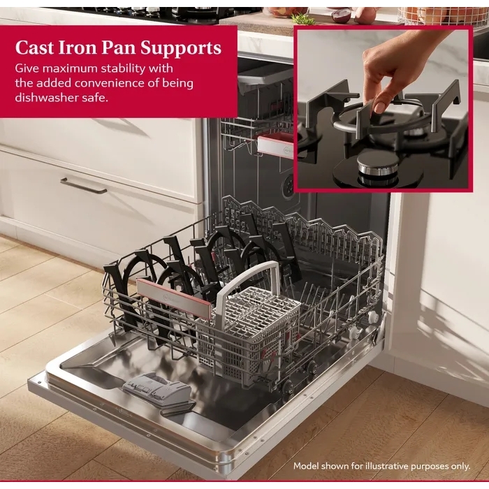 Neff T26PIP4S0 N70 59cm 4 Burner Gas Hob, Black