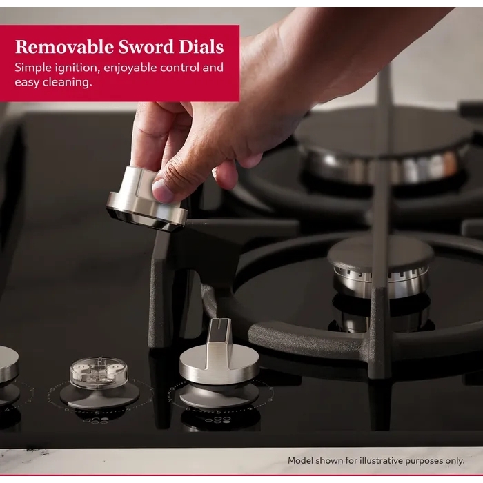 Neff T29CIR8N0 N70 5 Burner Gas Hob, Stainless Steel