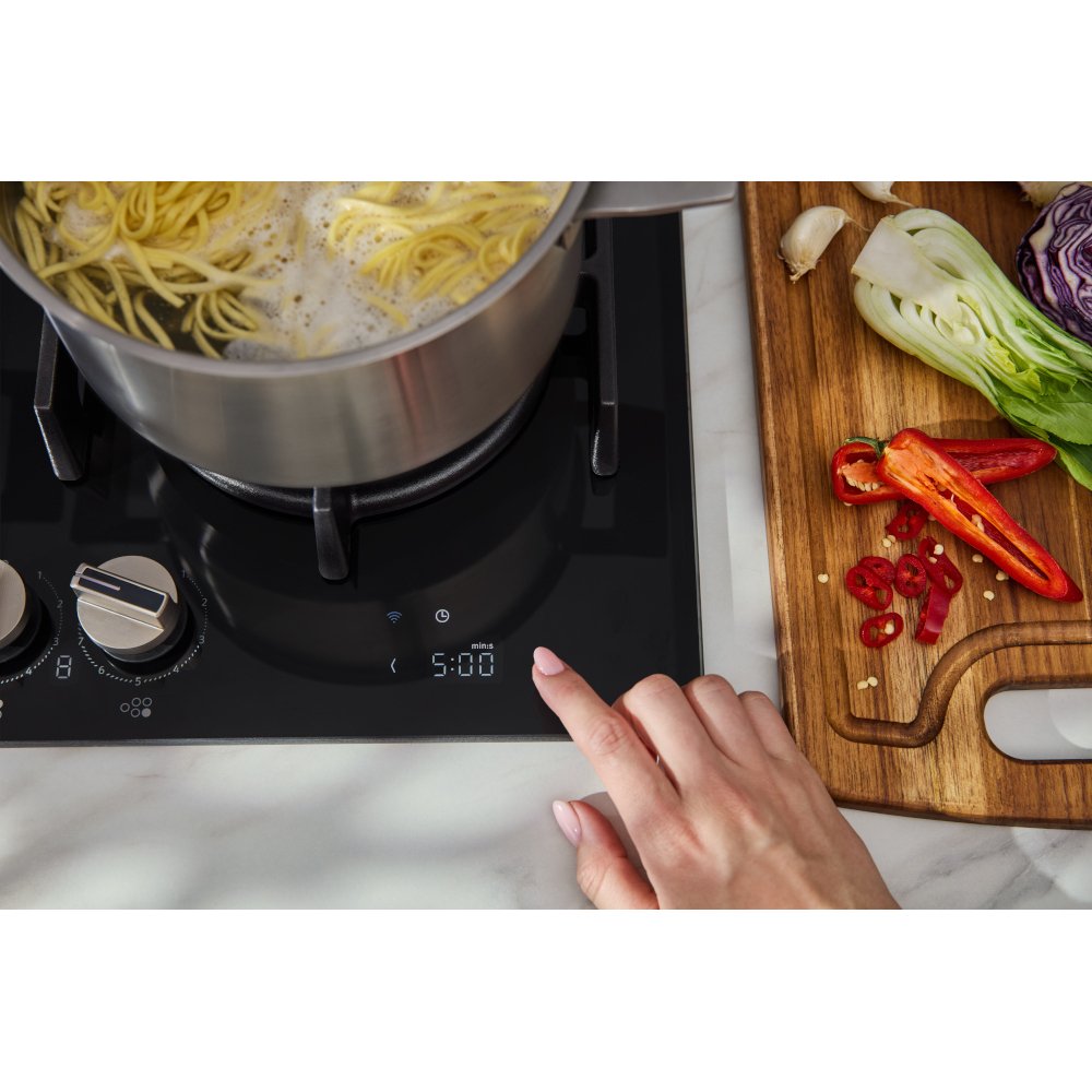 Neff T29RHS4S0 N90 92cm 5 Burner Gas Hob, Black