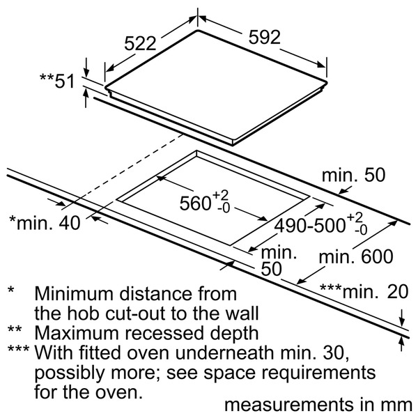 Buy Neff T41D40X2 Induction Hob Frameless Marks Electrical