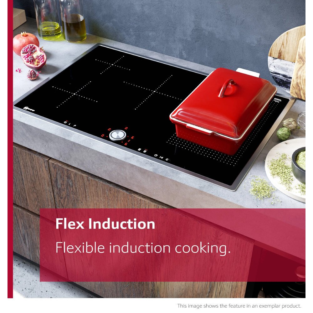 Neff T68NUV4A0 80cm Induction Hob, Black