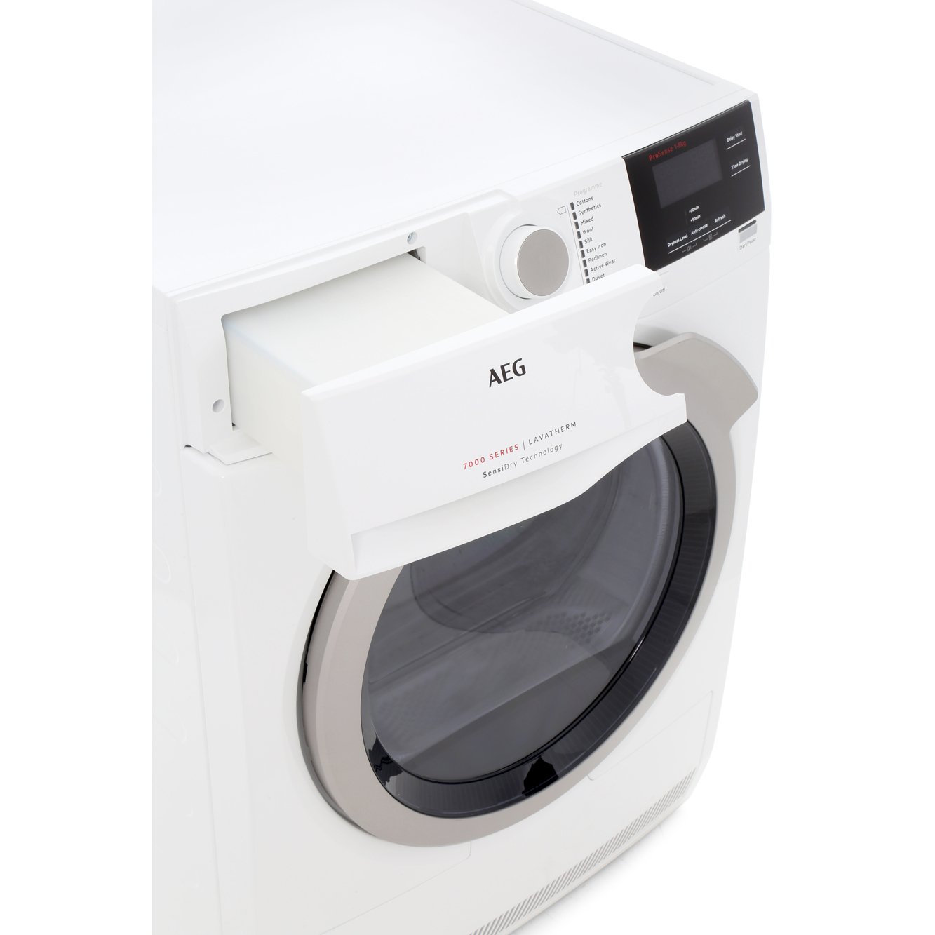 Buy AEG T7DBG832R Condenser Dryer with Heat Pump Technology White