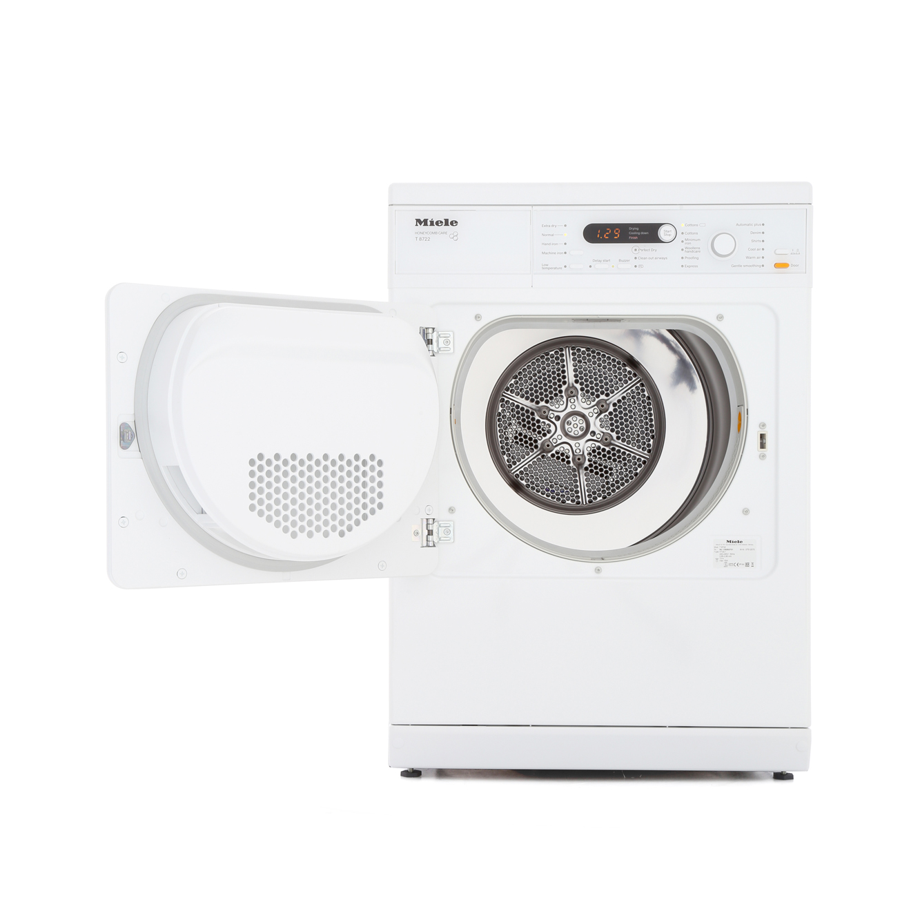 Buy Miele T8722 Vented Dryer Lotus White Marks Electrical