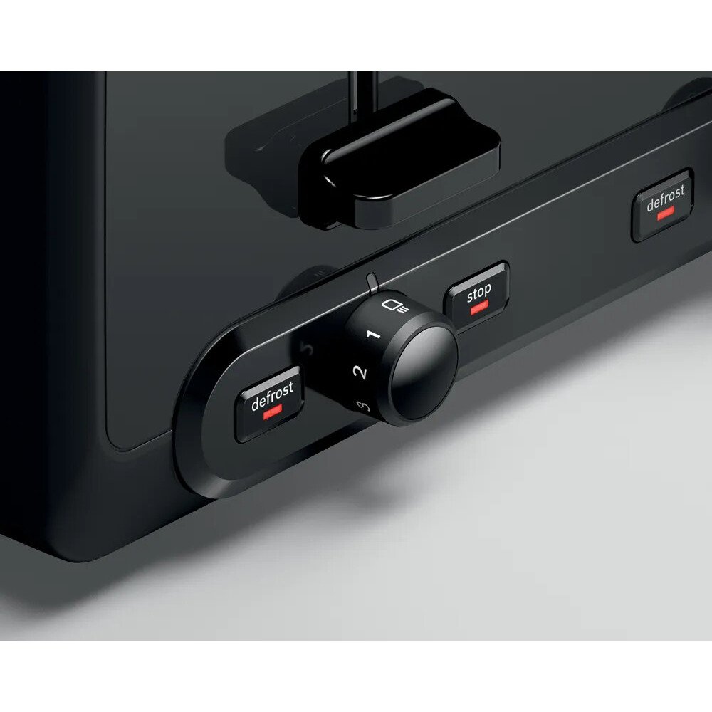 Bosch TAT4P447GB DesignLine Toaster, 4 Slice, Cream