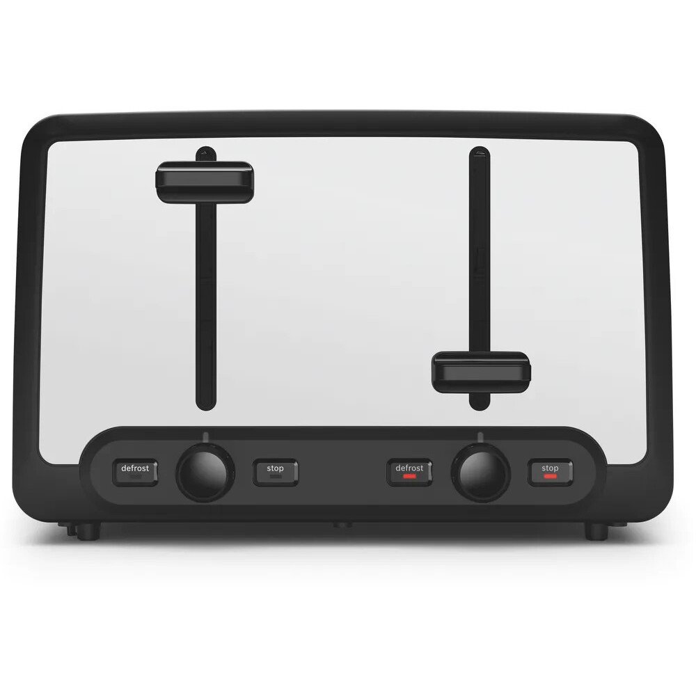 Bosch TAT5P441GB DesignLine Toaster, 4 Slice, White