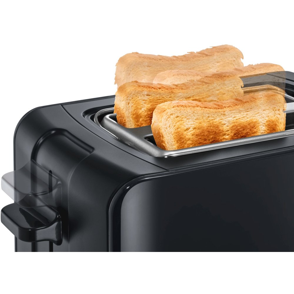 Buy Bosch ComfortLine TAT6A113GB Compact Toaster Black Marks Electrical
