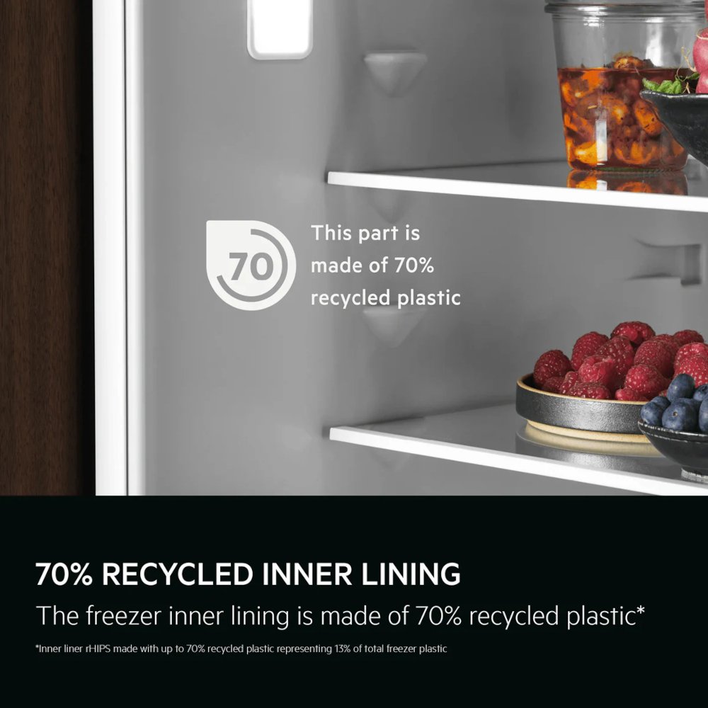AEG TB7AA181ES No Frost Built-In Freezer, Sliding Hinge, E Rated
