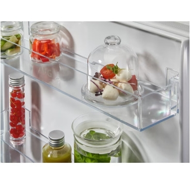AEG TC8MS181CS No Frost Integrated Fridge Freezer, Sliding Hinge, 60/40, C Rated