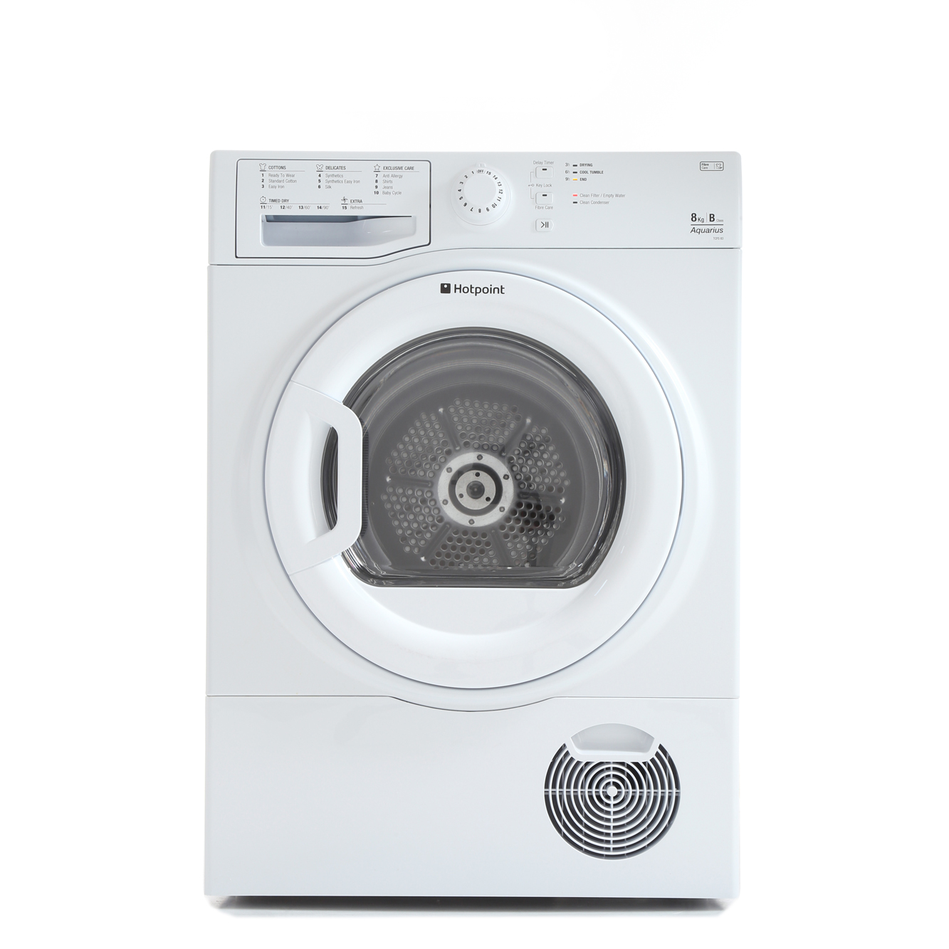 Buy Hotpoint Aquarius TCFS83BGP Condenser Dryer (TCFS83BGPUK) Polar