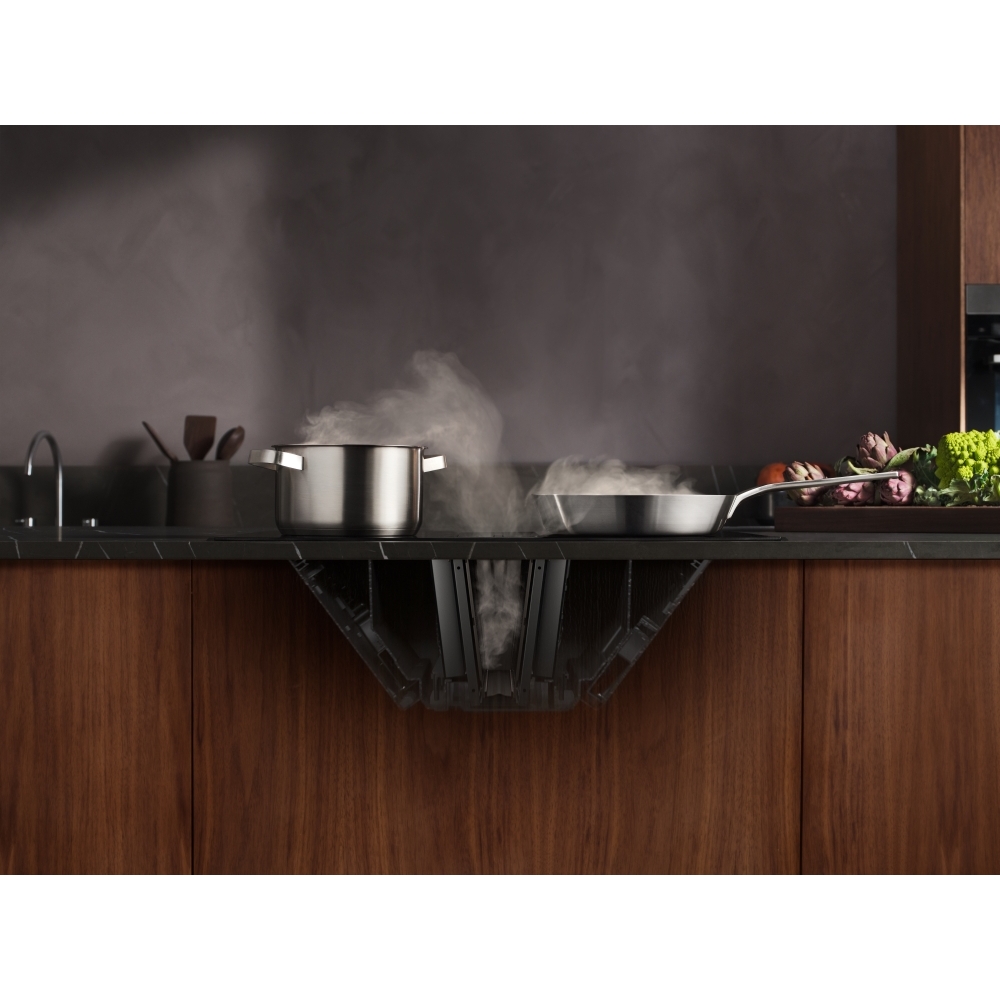 AEG TCH74B01CB 70cm Vented Hob, Black, A+ Rated