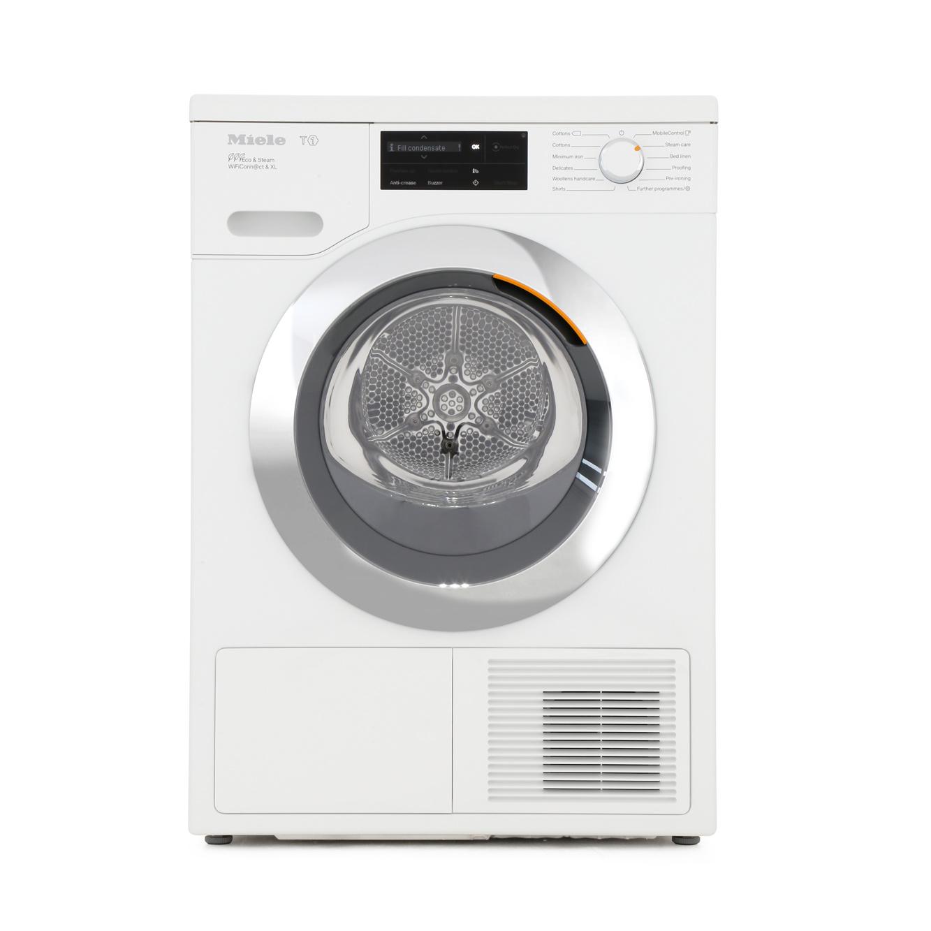 Buy Miele TCJ680 WP Condenser Dryer (TCJ680WP) Lotus White Marks