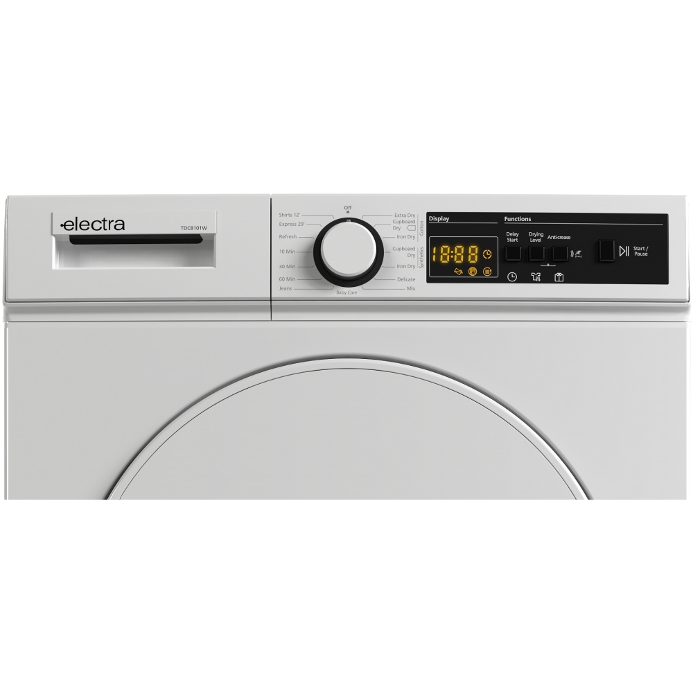 Electra TDC8101W Condenser Tumble Dryer