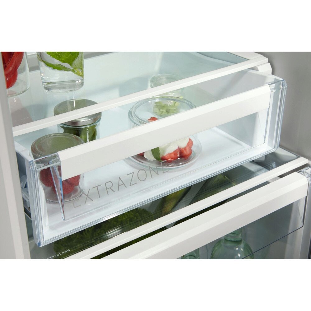 AEG TF6DS181ES Built-In Fridge with Ice Box, Sliding Hinge, White, E Rated