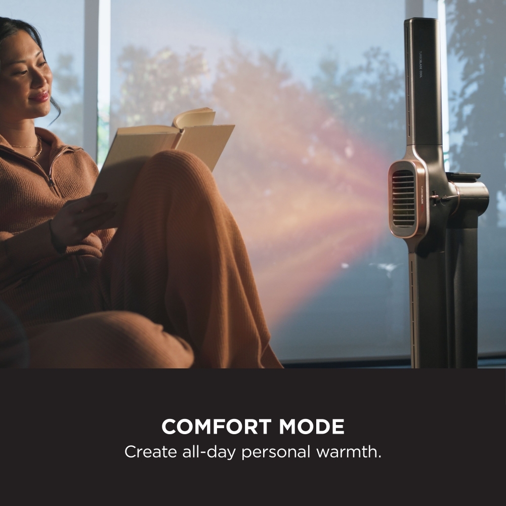 Shark TH200UK Cooling and Heating Fan, Black