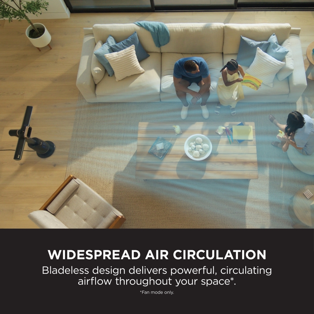 Shark TH200UK Cooling and Heating Fan, Black