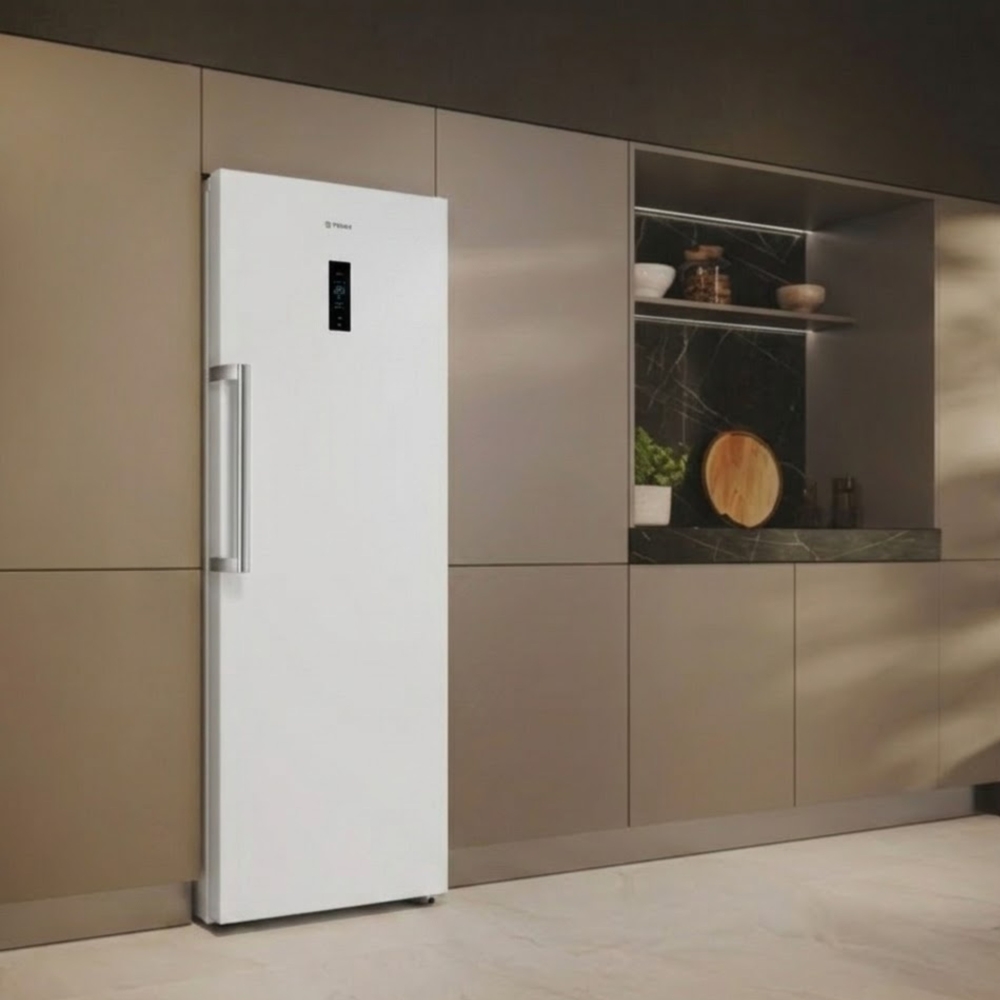 Teknix TH60TLW Tall Larder Fridge, White, E Rated