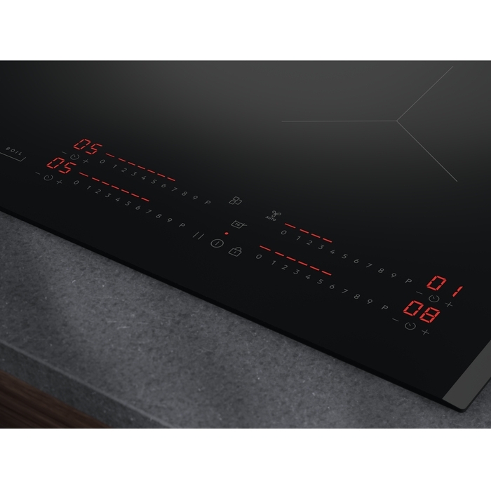 AEG TI84IB10FB 78cm Induction Hob, Black