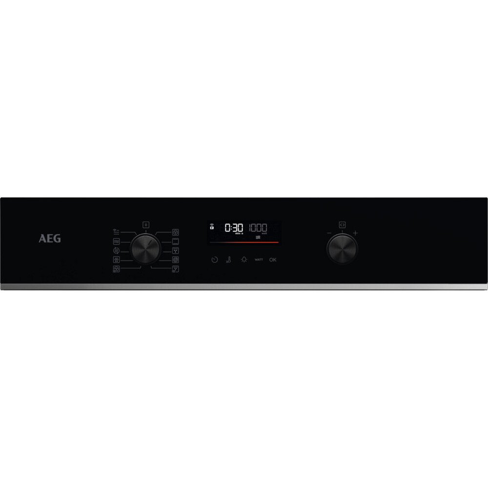 AEG TK6NK501B Compact Oven with Microwave Function, Black