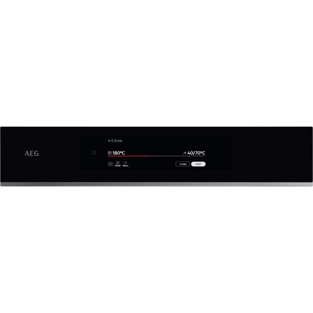 AEG TK9NK821B Compact Oven with Microwave Function, Black