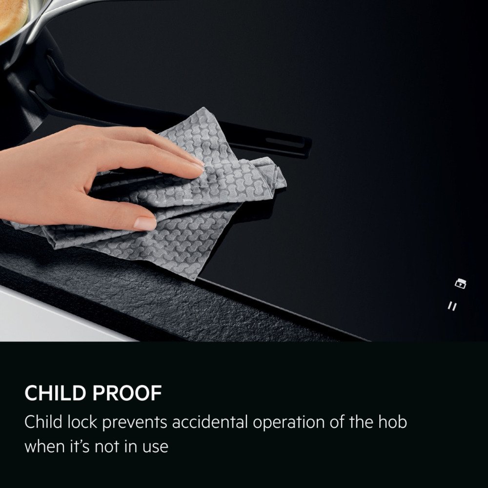 AEG TN64IA04FB 59cm Induction Hob, Black