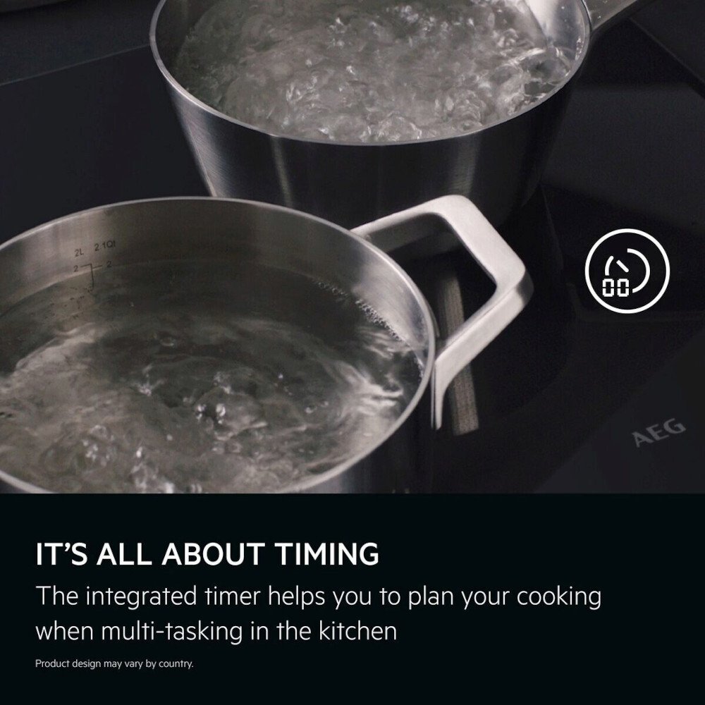 AEG TN64IA04FB 59cm Induction Hob, Black